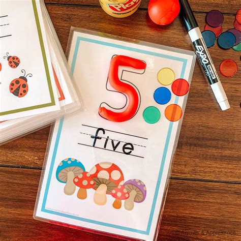 Number 1-20 Oversized Flashcards Printable Jumbo Counting | Etsy