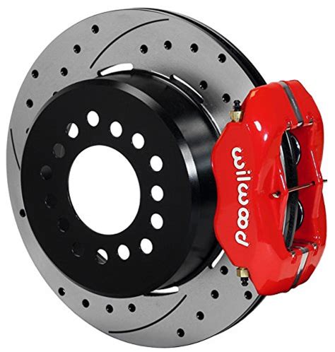 Buy New Wilwood Rear Disc Brake Kit For Chevy C 10 And C 15 Axle Flanges 12 Drilled Rotors Red