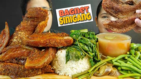 Crispy Pork Sinigang Sinigang Na Bagnet Filipino Food Youtube