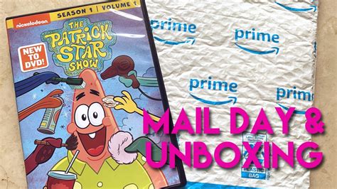 The Patrick Star Show Season 1 Volume 1 Dvd 2022 Mail Day And Unboxing