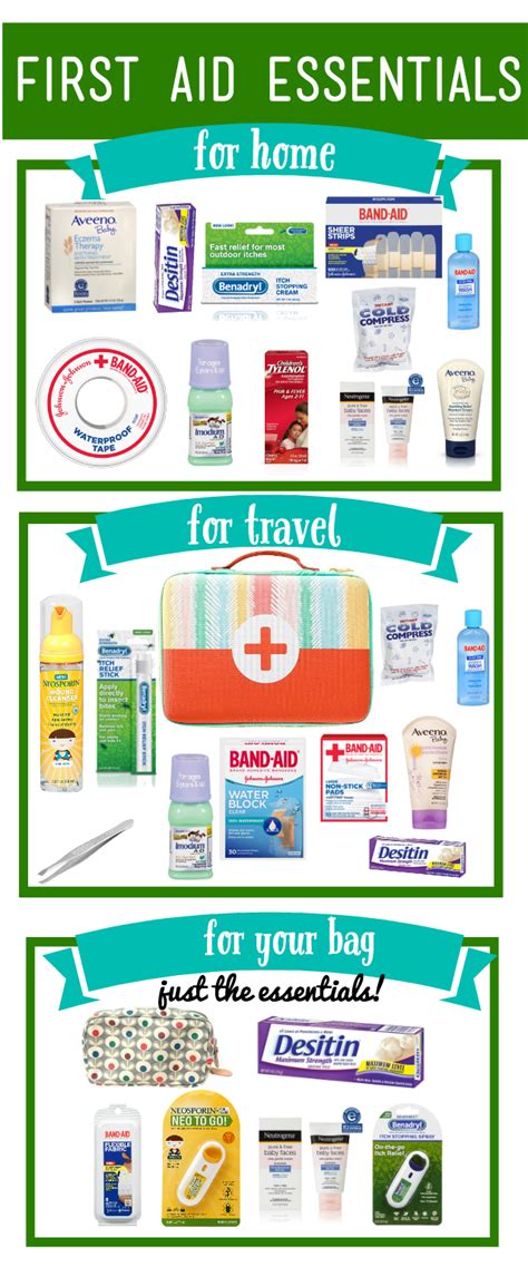 Be Prepared 21 Must Haves For Your First Aid Kit First Aid Tips