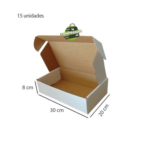 Caja Autoarmable Blanca X X Cm Comprando