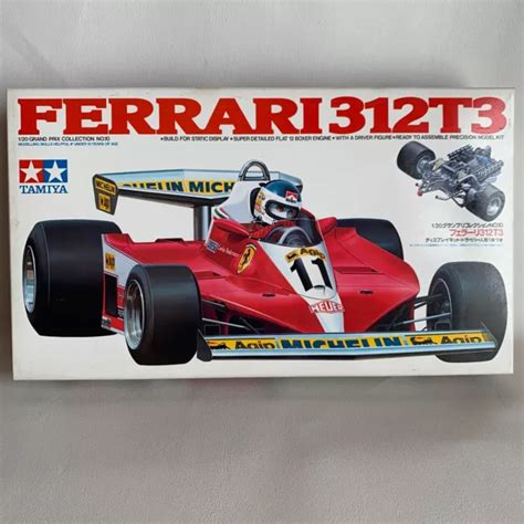 TAMIYA 1 20 FERRARI 312T3 Gilles Villeneuve Carlos Reutemann Plastic