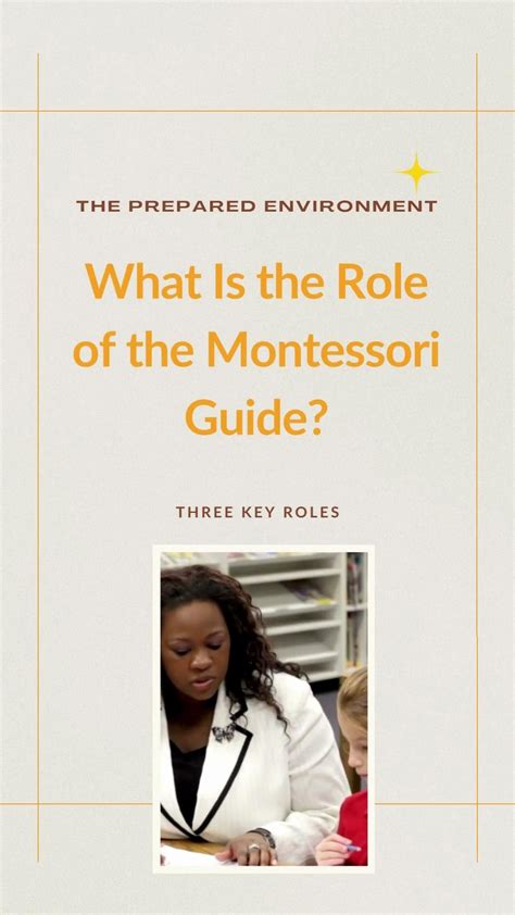 What Is The Role Of The Montessori Guide Artofit