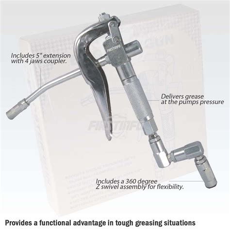 A High Pressure Lubrication Boost Grease Gun With Z Swivel