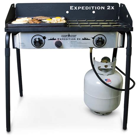 Camp Chef Expedition Stove With Bonus Cast Iron Griddle