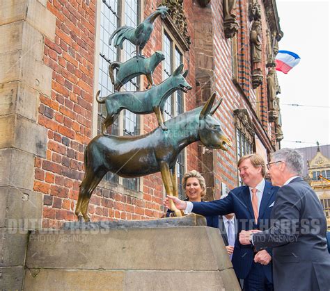 King Willem Alexander And Queen Maxima Make Working Visit Breme