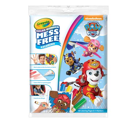 Color Wonder Coloring Pad and Markers, Paw Patrol