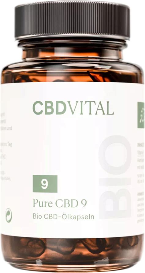 PURE CBD 9 60 Capsule CBD VITAL VitalAbo Shop Online Italia