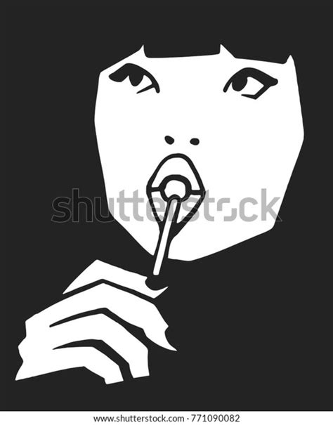 Profile Beautiful Woman Licking Over 38 Royalty Free Licensable Stock Vectors And Vector Art