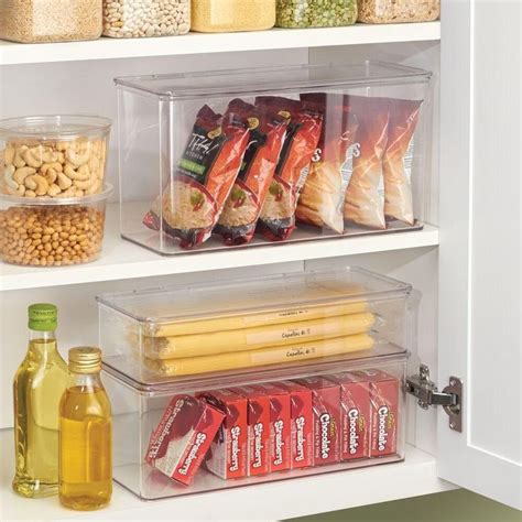 Kitchen Binz Stackable Box 5 5 X 13 3 X 7 Kitchen Pantry Kitchen