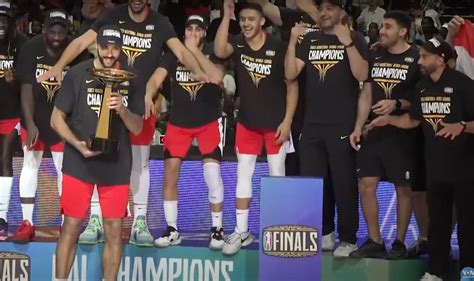 Al Ahly D Gypte Nouveau Champion De La Basketball Africa League