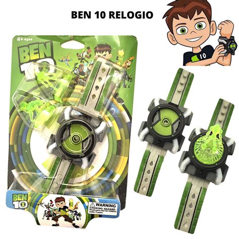 Rel Gio Infantil Ben Omnitrix Som E Luz E Aliens Em Promo O Na