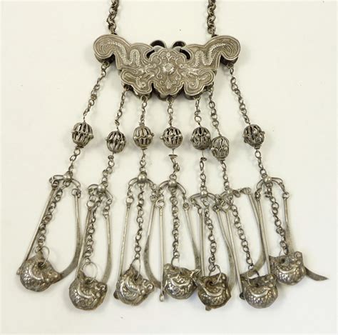 Silver Miao Necklace Sw China Ethnicadornment