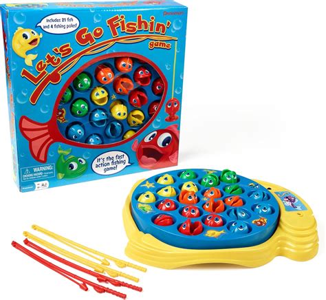 Let's Go Fishin' Game by Pressman - The Original Fast-Action Fishing ...