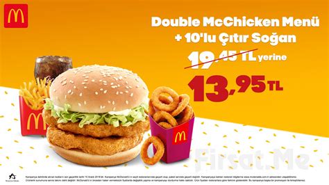 McDonaldstan Enfes Menü Seçenekleri 12 95 TLden Başlayan Fiyatlarla