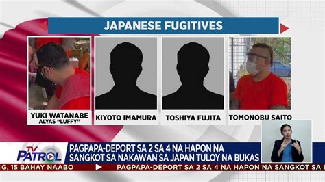 Tv Patrol On Twitter Tuloy Na Ang Pagpapa Deport Sa Sa Na