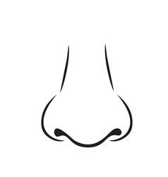 Cute Button Nose Drawing