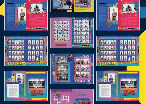 RETRO - Yearbook Layout Concept on Behance