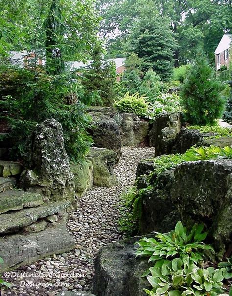 Ravine Garden Garden Landscape Design Conifers Garden Rock Garden