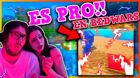 Mi Novia Prueba Bedwars🛏️ Por Primera Vez🔥 Es Muy Pro En