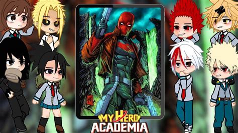 Class 1A React To Deku As Red Hood AU BNHA MHA GCRV YouTube