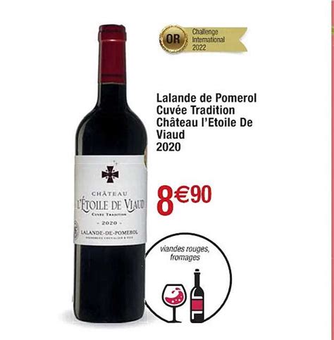 Promo Lalande De Pomerol Cuv E Tradition Ch Teau L Toile De Viaud