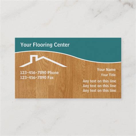 Flooring Business Cards Ideas: Make a Lasting Impression - BusinessCards