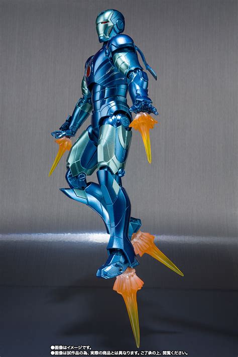 S H Figuarts [first Sale] Iron Man Mark 3 Blue Stealth Color Tamashii Web