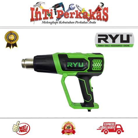 TEKIRO RYU HEAT GUN HOT GUN RYU RHG 600 3 MESIN PEMANAS RYU RHG600 3 Lazada Indonesia