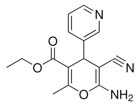 6 AMINO 5 CYANO 2 METHYL 4 PYRIDIN 3 YL 4H PYRAN 3 CARBOXYLIC ACID