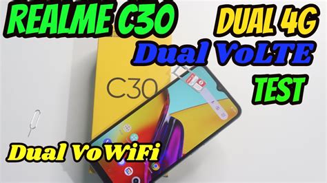 Hindi Realme C30 Dual 4G VOLTE Test VoWiFi Test With Airtel Jio