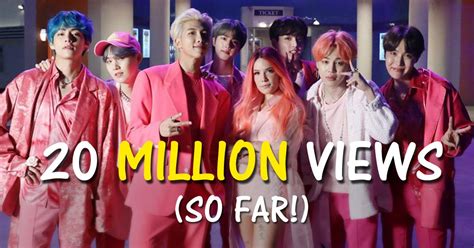 Btss Boy With Luv Mv Reaches 20 Million Views In Record Time Koreaboo