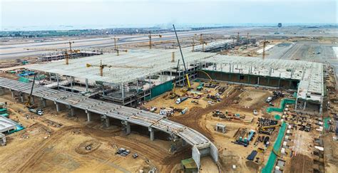 Aeropuerto Jorge Chávez Nuevo terminal de pasajeros presenta avance