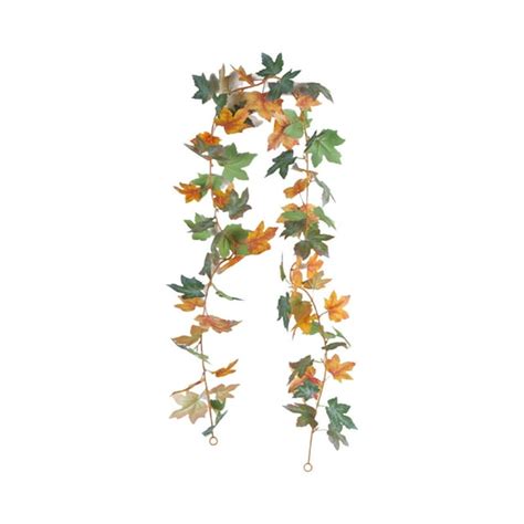 Bhxysgd Fall Decor Total 5 74 Ft Artificial Silk Maple Leaf Garland Maple Leaf Vine Hanging