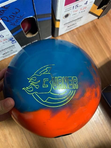 900 Global Burner Solid Bowling Ball 15lbs Sports Equipment Sports