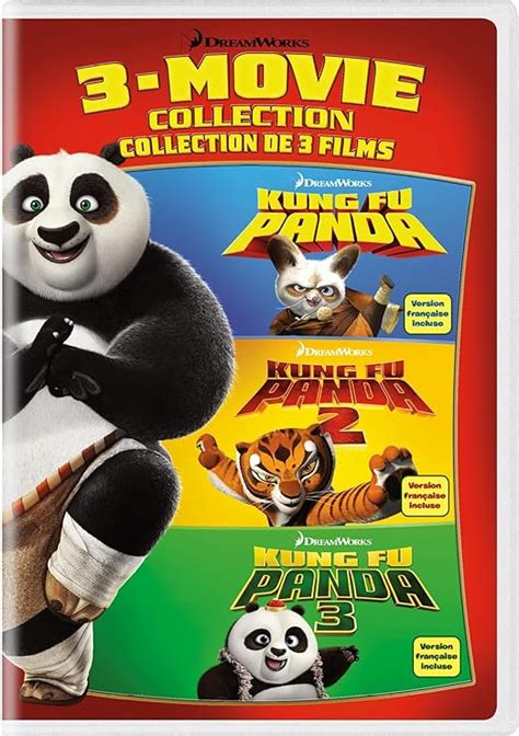 Kung Fu Panda 3 Movie Collection [dvd] Amazon Ca Jack Black Dustin