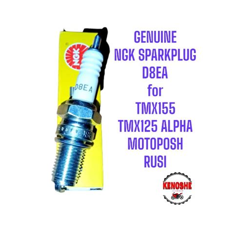 GENUINE NGK SPARKPLUG D8EA For TMX 155 TMX125ALPHA MOTOPOSH RUSI