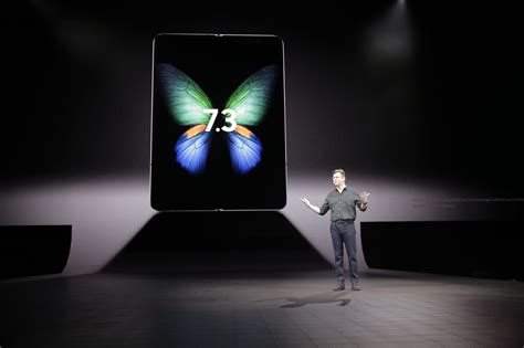 Samsung Starts Unpacked Event With The Galaxy Fold Inch Screen