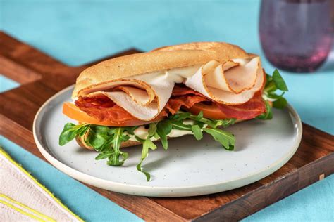 Blt Baguette Met Kalkoenfilet Recept Hellofresh