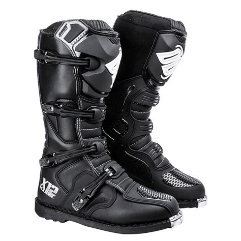 Bottes Motocross Enduro Shot X Noir Fx Motors