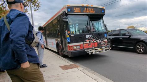 TTC 501 Bus Ride From The Queensway St Joseph S Health Centre To Lake