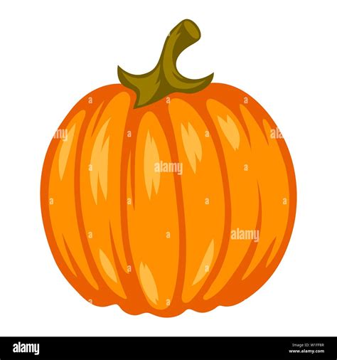 Ilustraci N De Dibujos Animados De Calabaza Madura Imagen Vector De