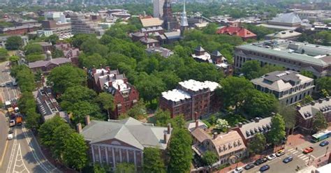 Cambridge, Massachusetts, Harvard University, Aerial View, Stock Video ...