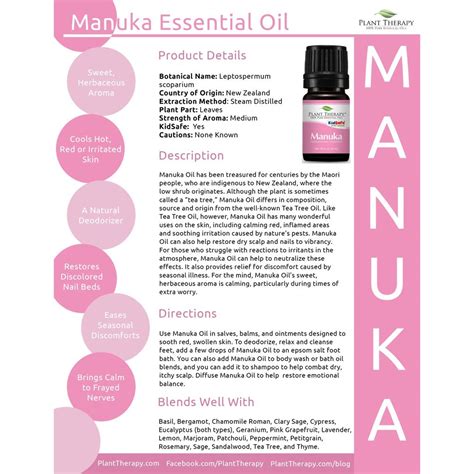 Plant Therapy Manuka Essential Oil - Goodmart