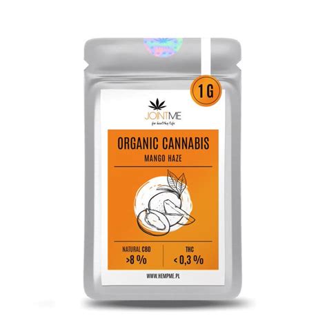 Susz Mango Haze 1g HempMe Oleje CBD Pre rollsy CBD dla Zwierząt