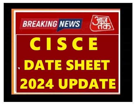 Cisce Date Sheet Update Time Table For Icse Isc Will Soon