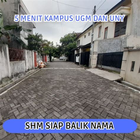 Tanah Jogja Shm Pekarangan Mneit Kampus Ugm Dan Uny Kawasan Kos An