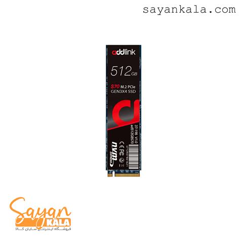 اس اس دی ادلینک مدلSSD ADDLINK S70 M2 NVME 512GB سایان کالا