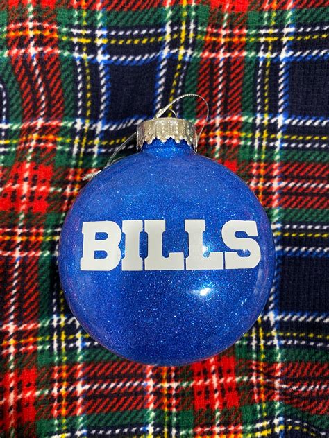 Custom Buffalo Bills Christmas Ornaments - Etsy